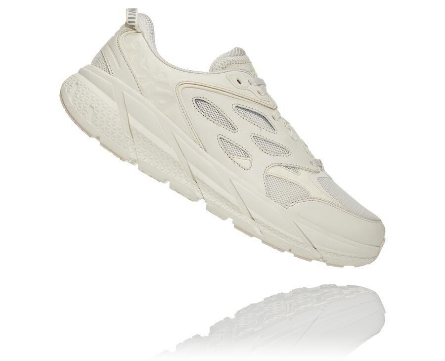 Hoka Australia One One Clifton L - Mens Running Shoes White - ULPIY-1489